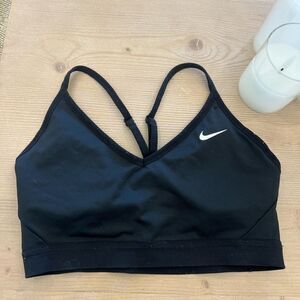 Nike womens sports bra size medium black